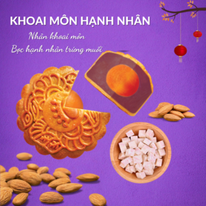 khoai môn hạnh nhân
